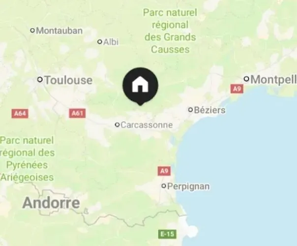 Maison rustique au pied de la Montagne Noire Hébergement de vacances